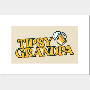 Tipsy Grandpa Posters and Art